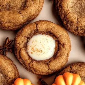 Pumpkin Cheesecake Cookies