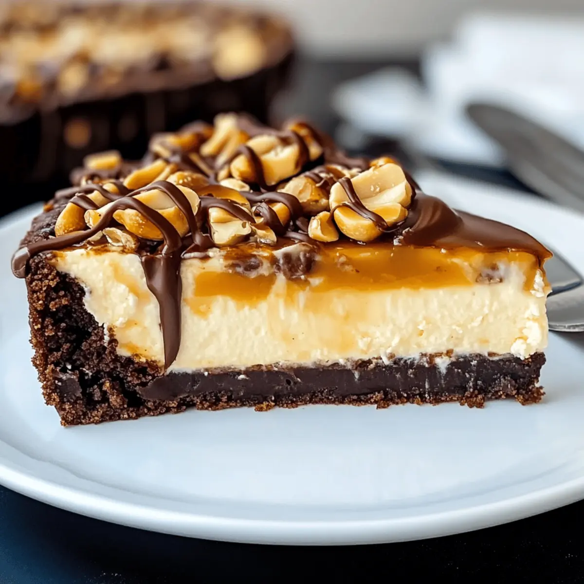Snickers Cheesecake