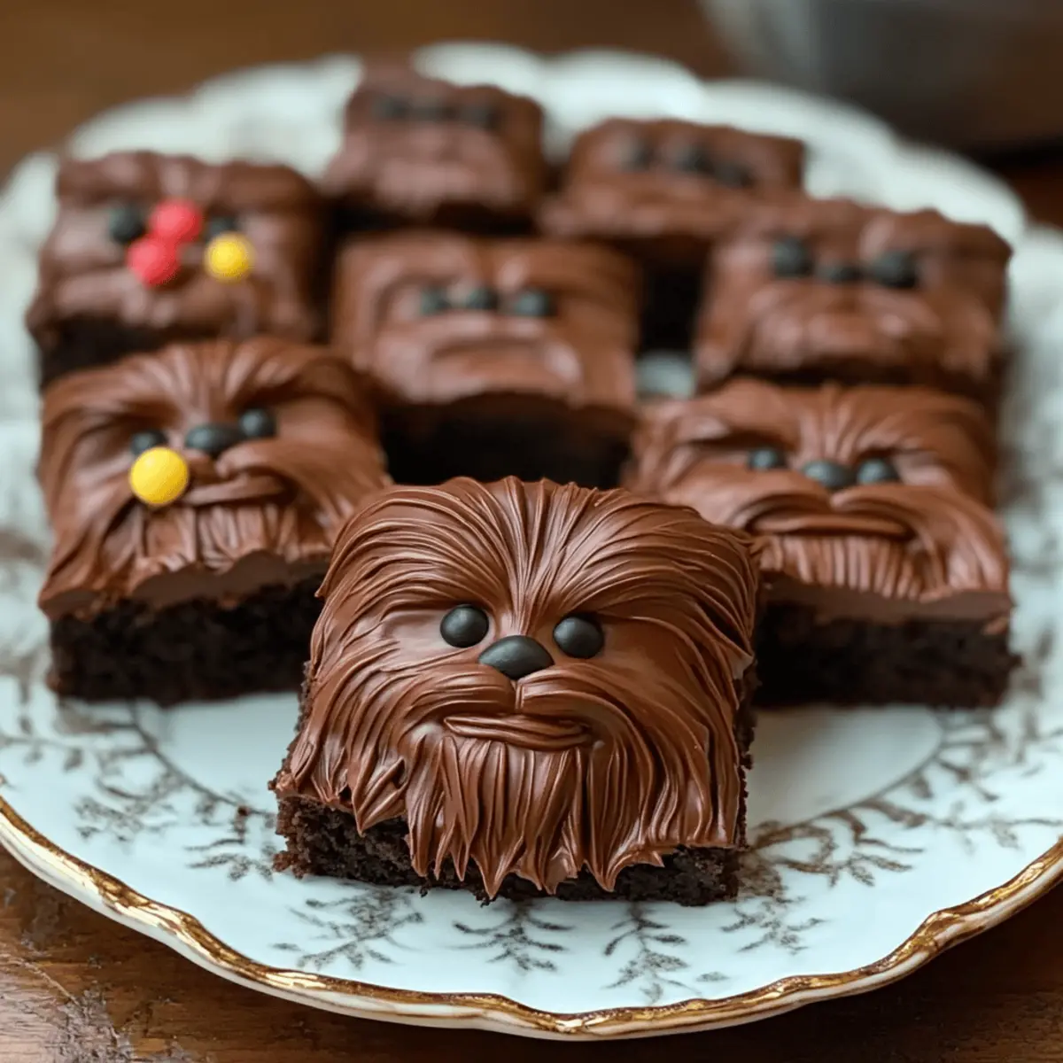 Star Wars Chewbacca Brownies