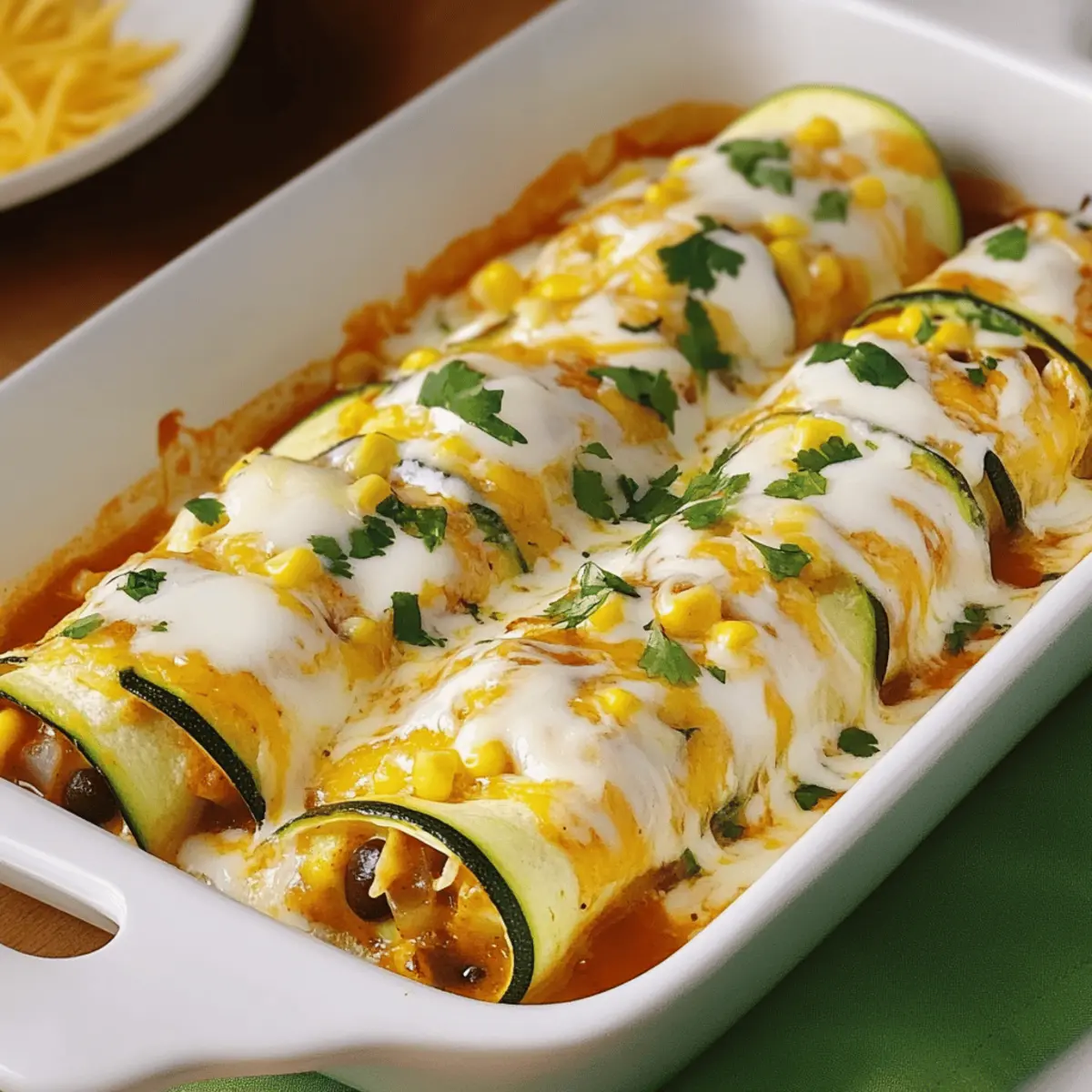 Zucchini Enchiladas