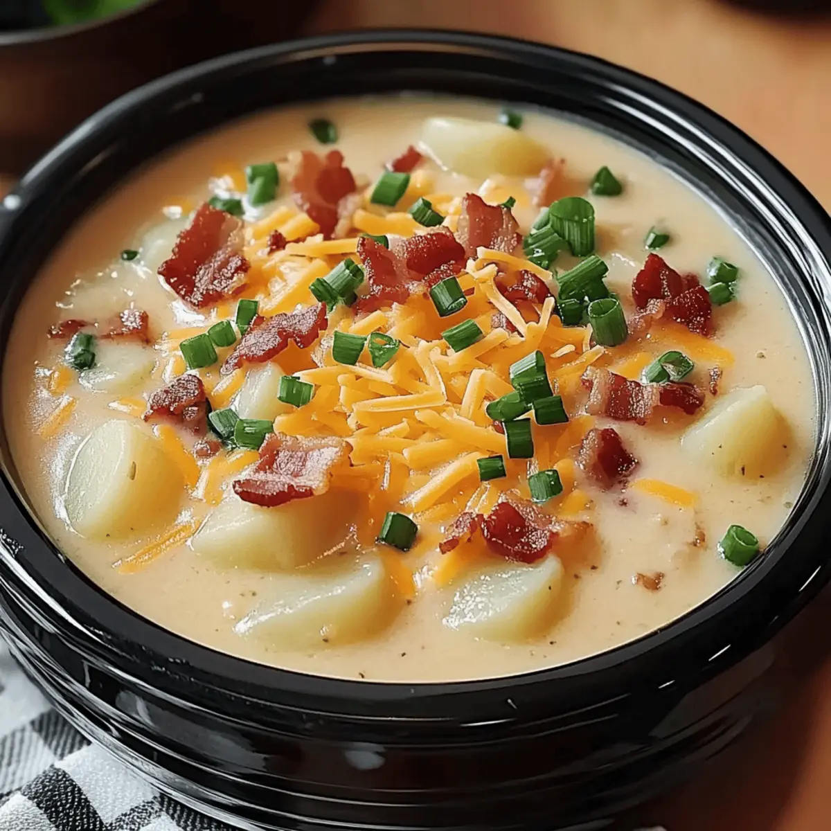 Crock Pot Crack Potato Soup