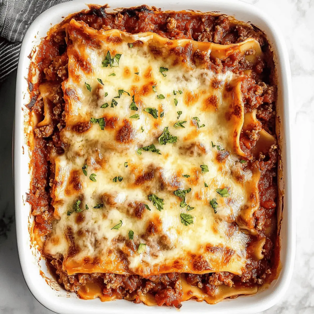 Classic Easy Meat Lasagna Recipe