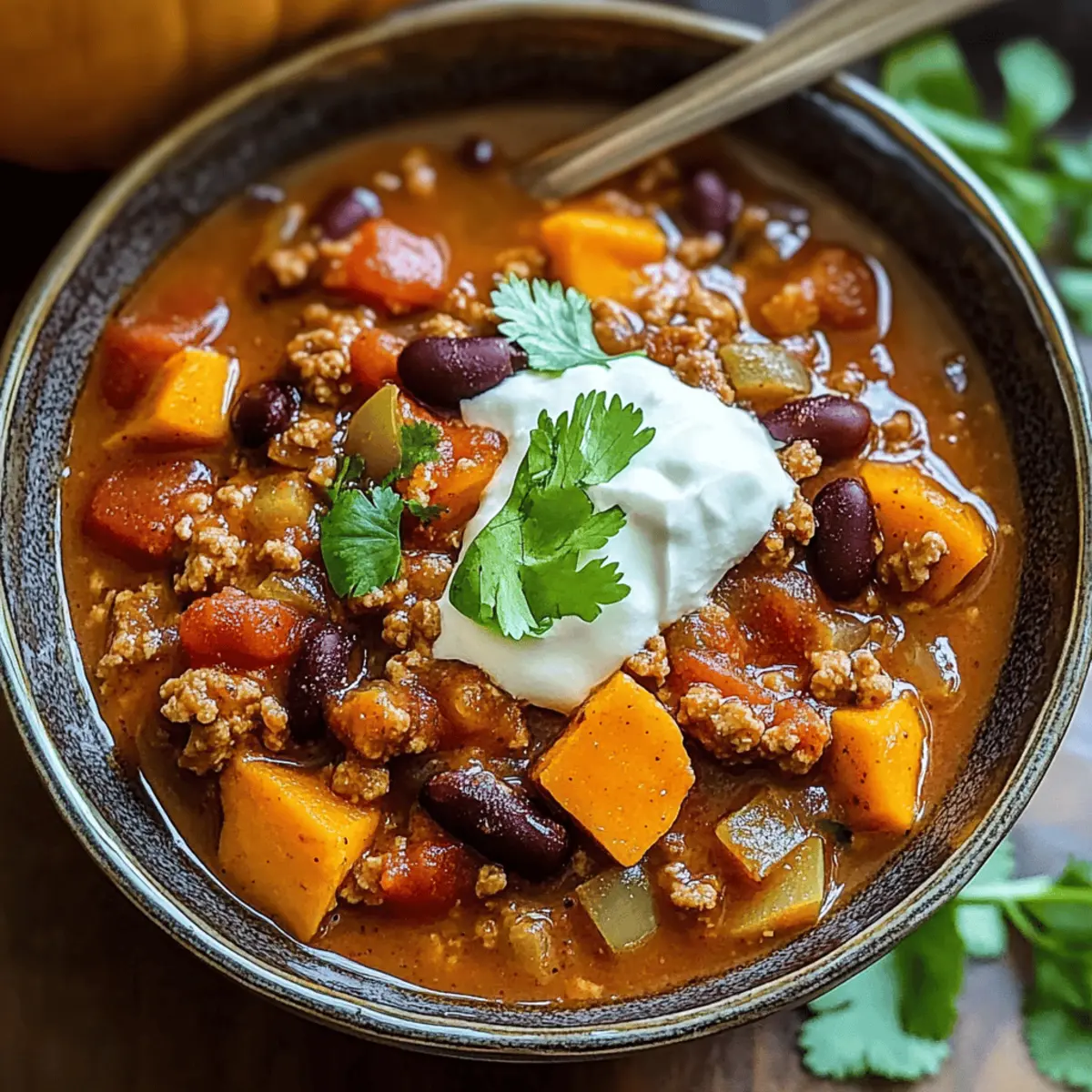 Turkey Pumpkin Chili