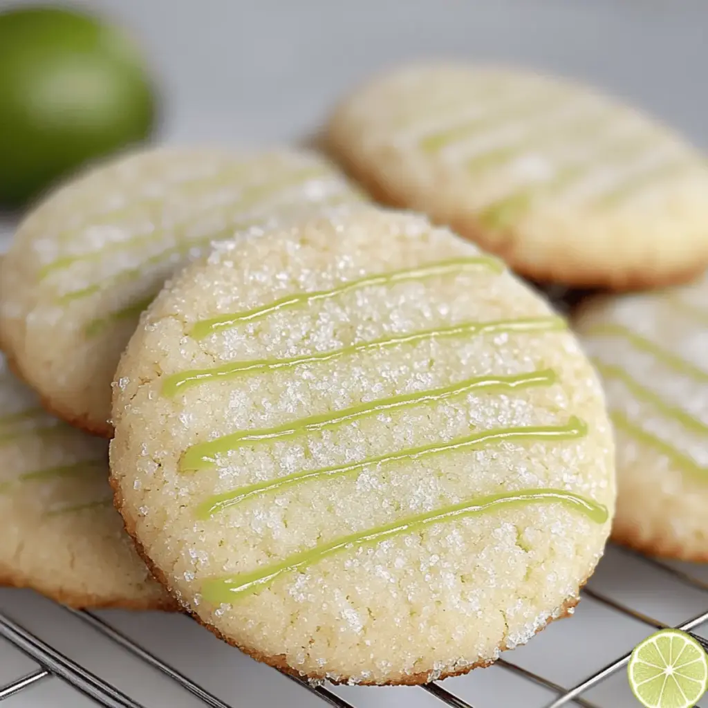 Lime Sugar Cookies