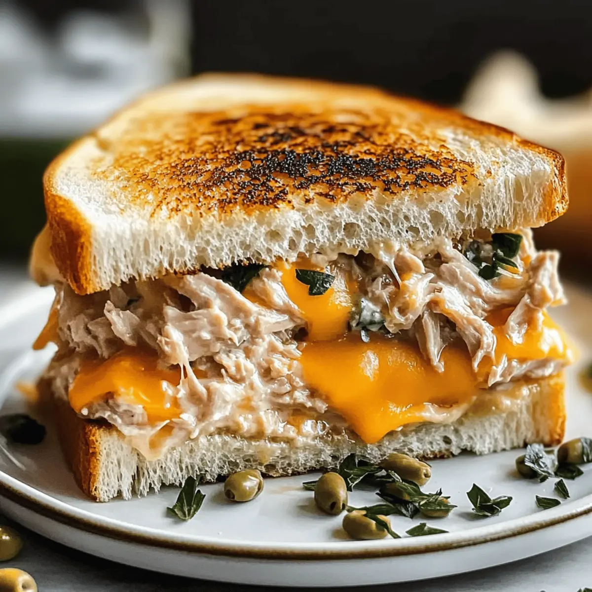 Cheesy Tuna Melts