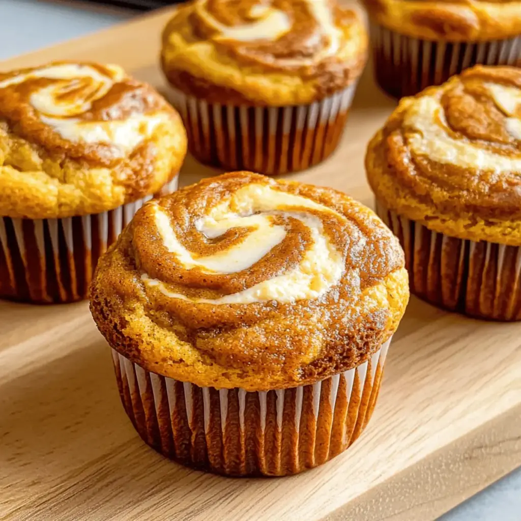 Pumpkin Cream Cheese Muffins