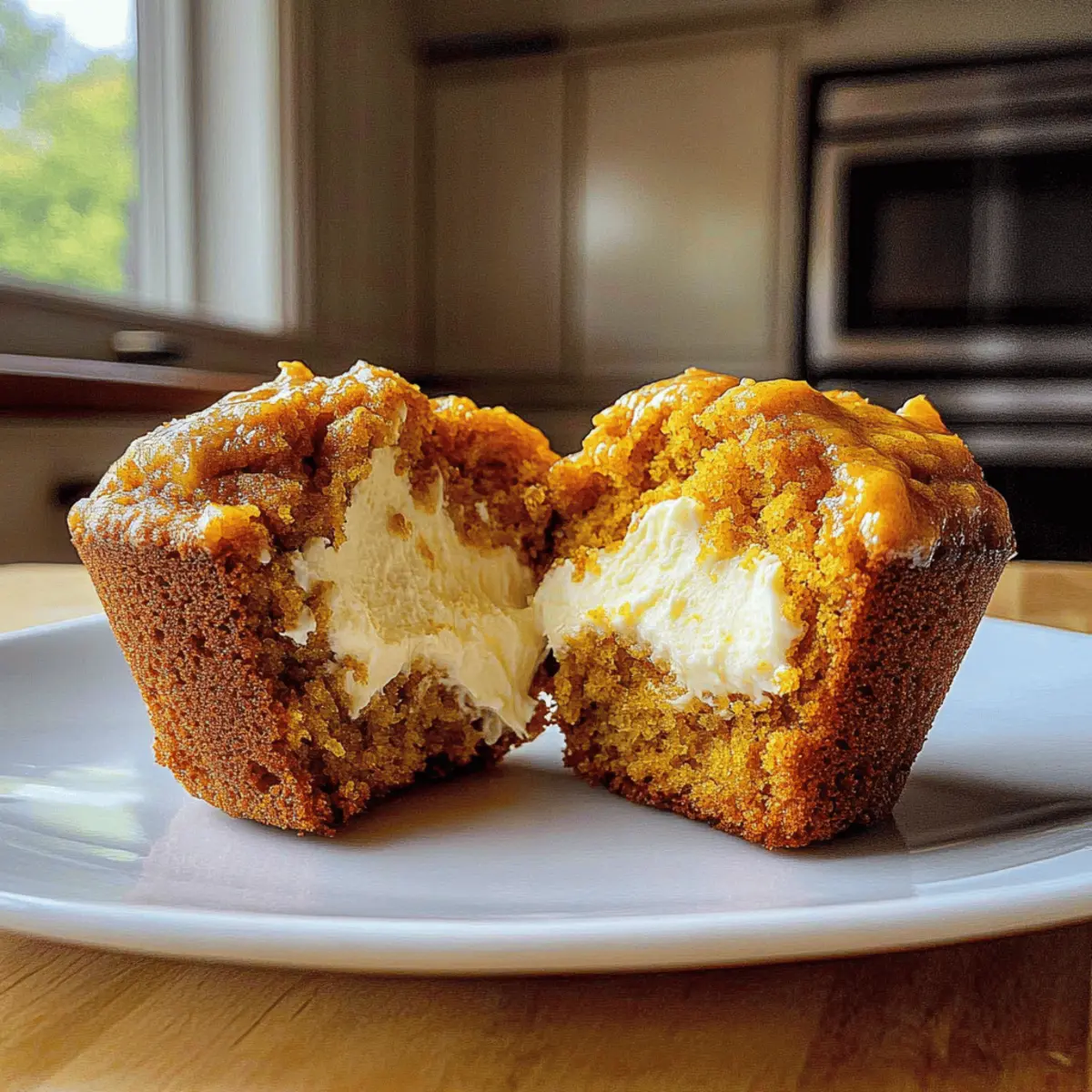 Amazing Bakery-Style Pumpkin Cream Cheese Muffins