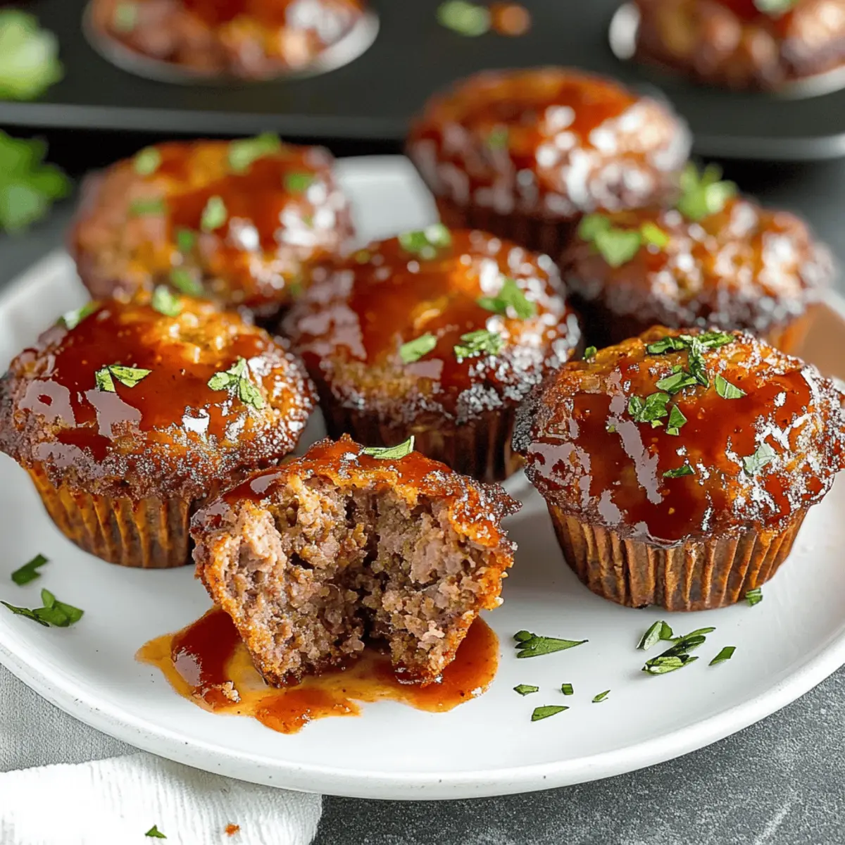 Mini Meatloaf Muffins