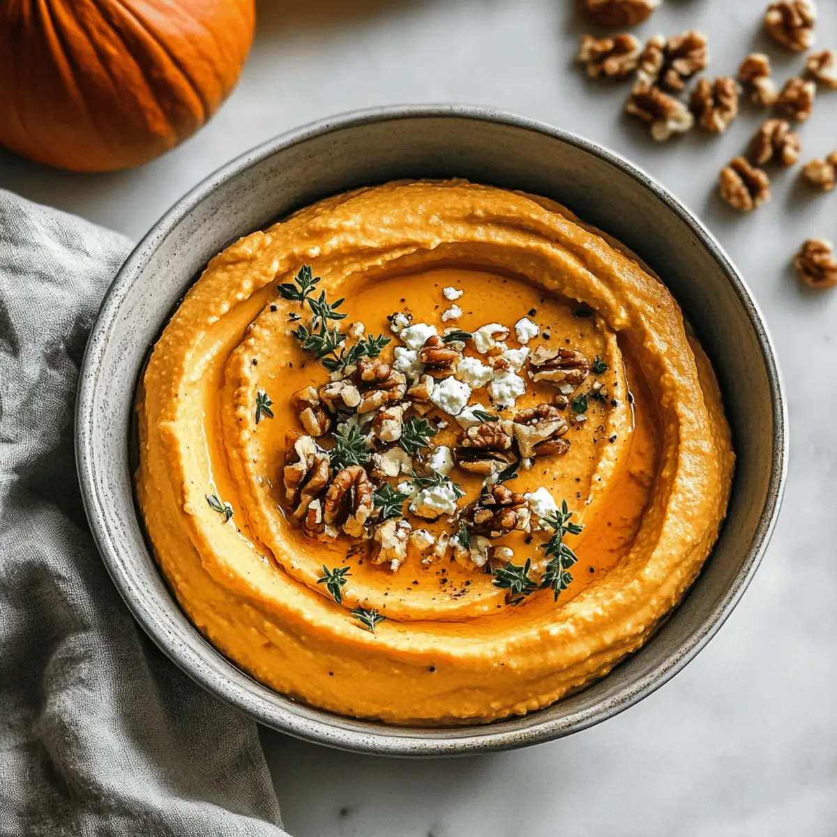 Pumpkin Whipped Feta Dip