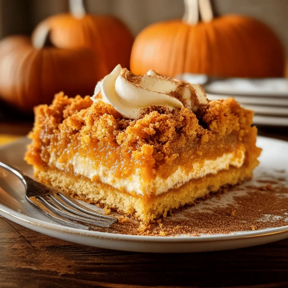 Easy Pumpkin Dump Cake