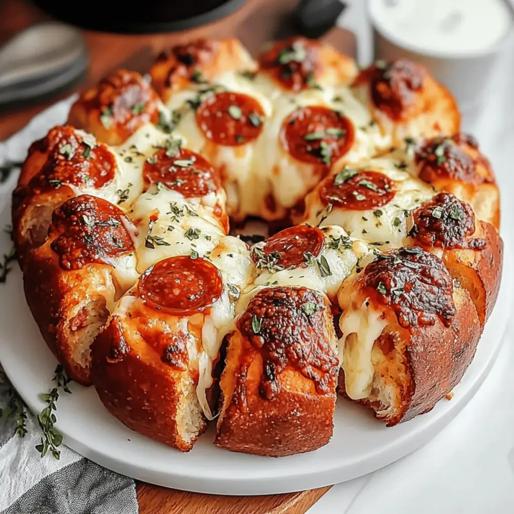 Pull Apart Pizza Bread
