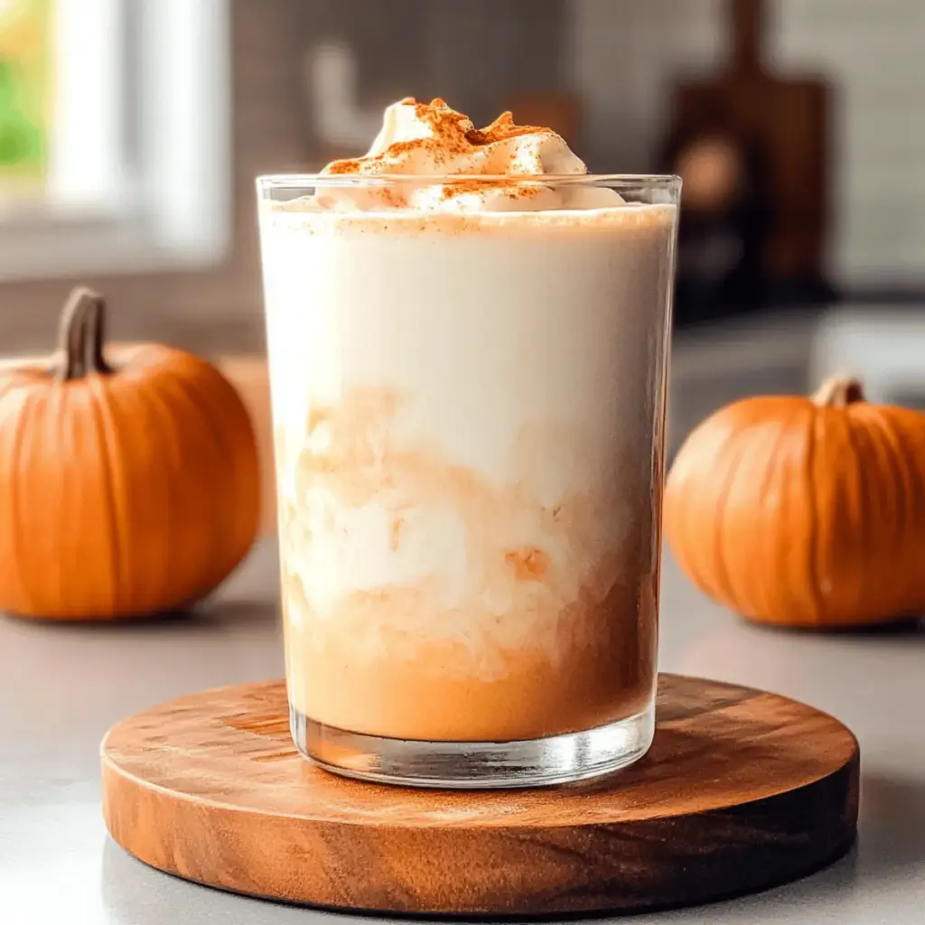 Iced Pumpkin Cream Chai Tea Latte