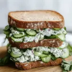 Easy Cucumber Salad Sandwiches