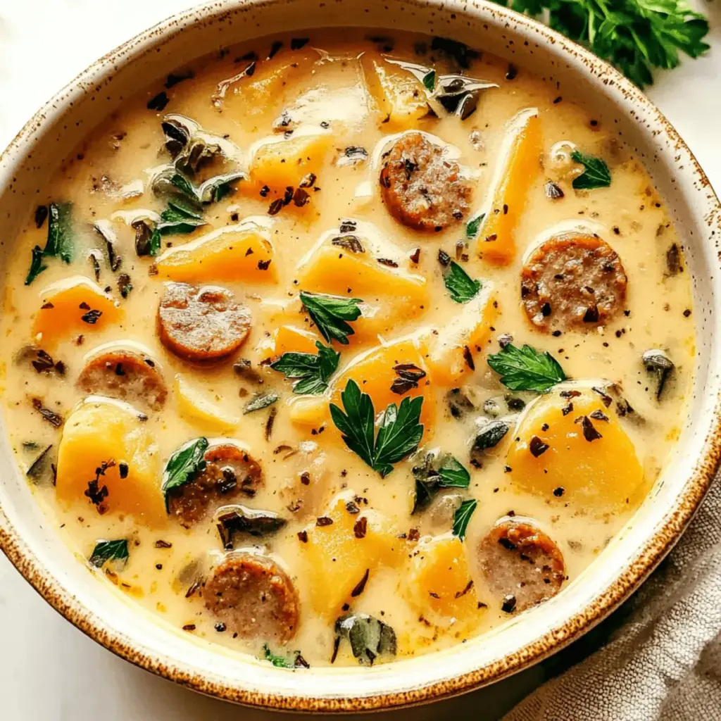 Cozy Autumn Wild Rice Soup