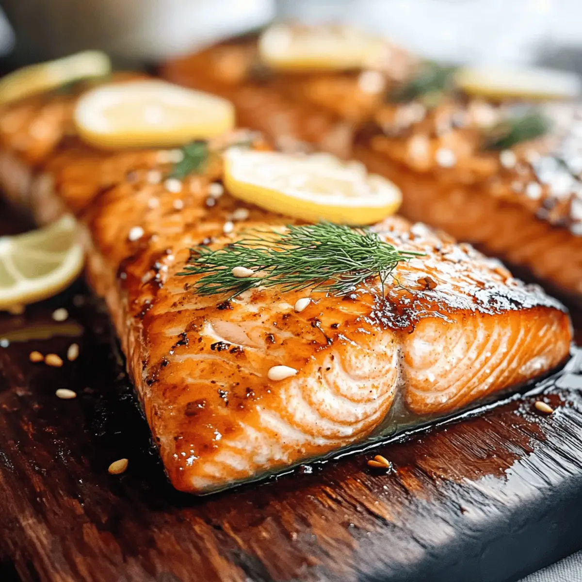 Cedar Plank Grilled Salmon