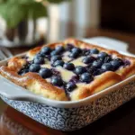 Blueberry Buttermilk Pancake Casserole