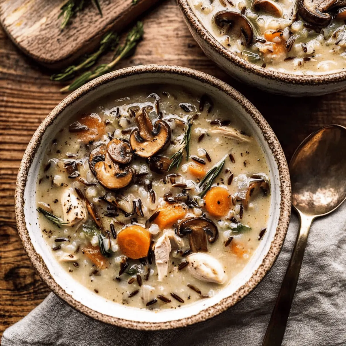 Wild Rice Chicken Soup