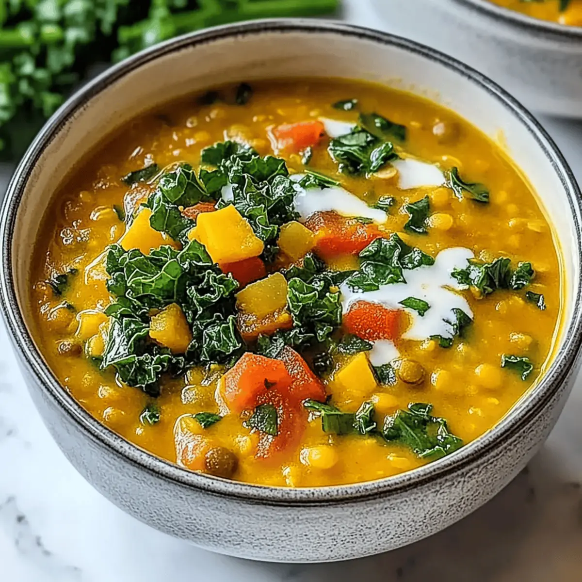 Turmeric Lentil Soup