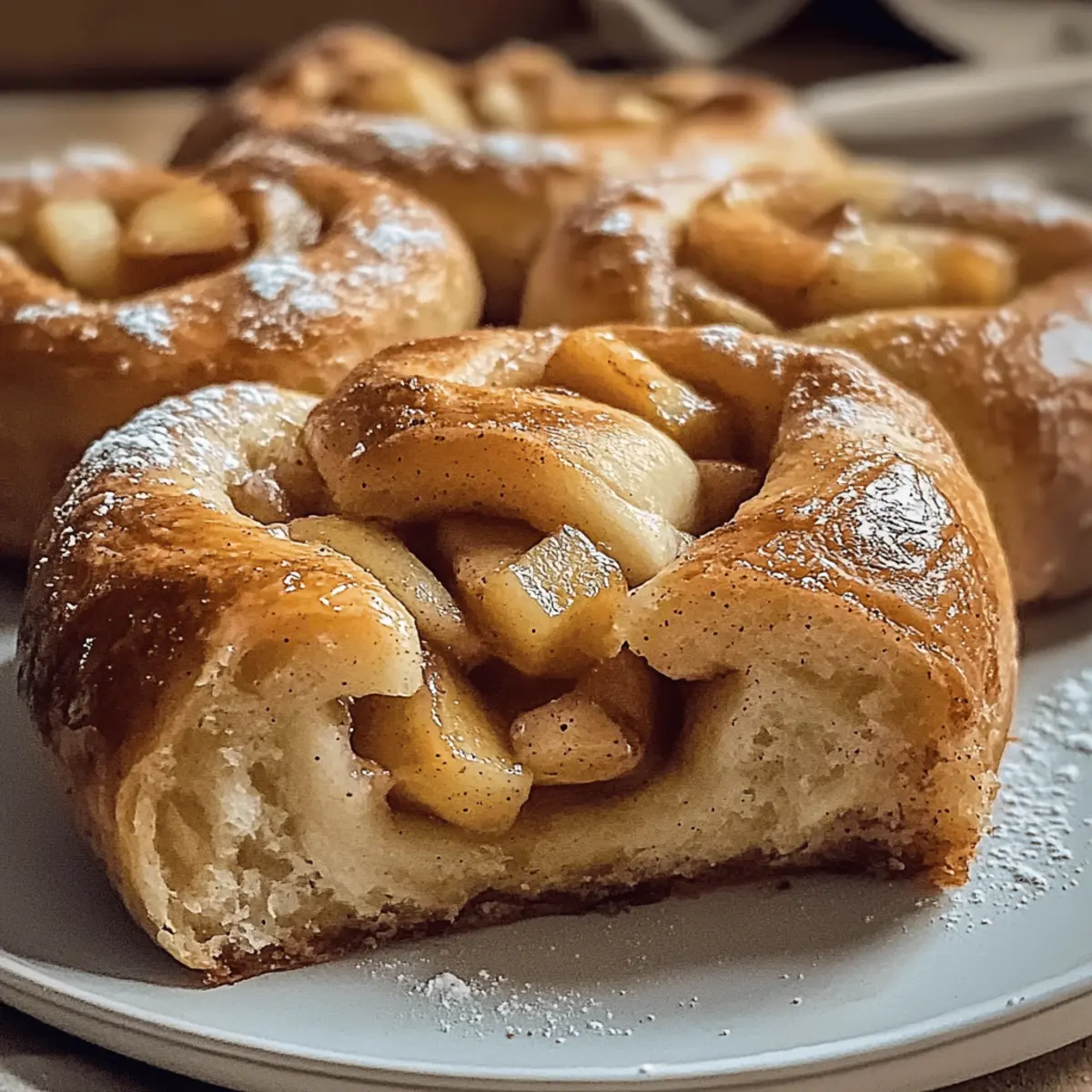 Vegan Apple Cinnamon Buns