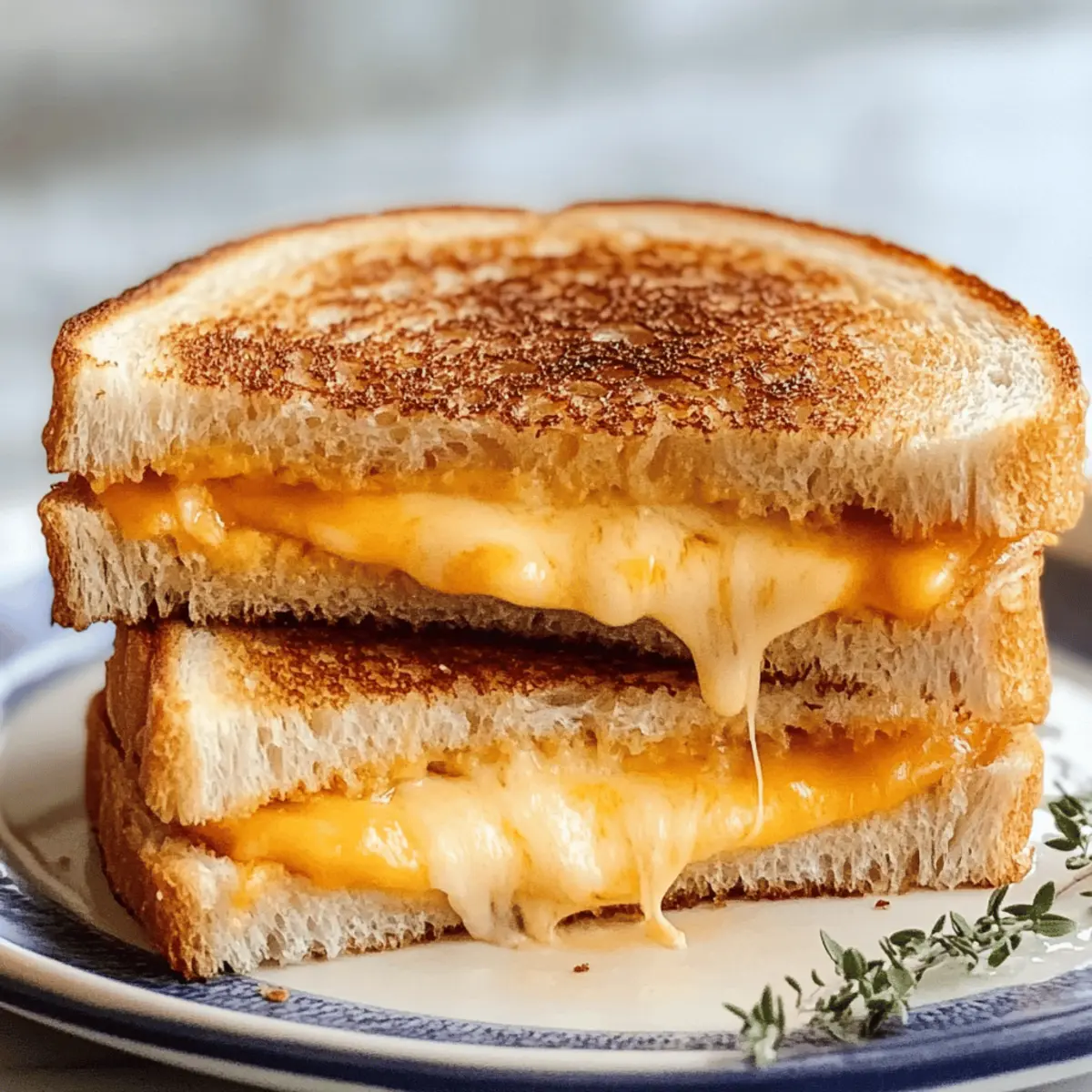 Air Fryer Grilled Cheese