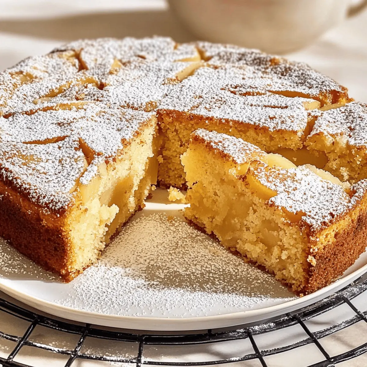 Pear and Almond Cake