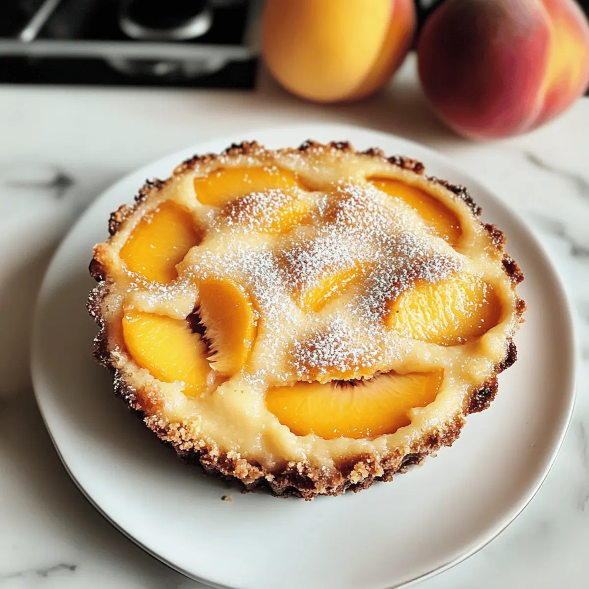 Fresh Peach Cake
