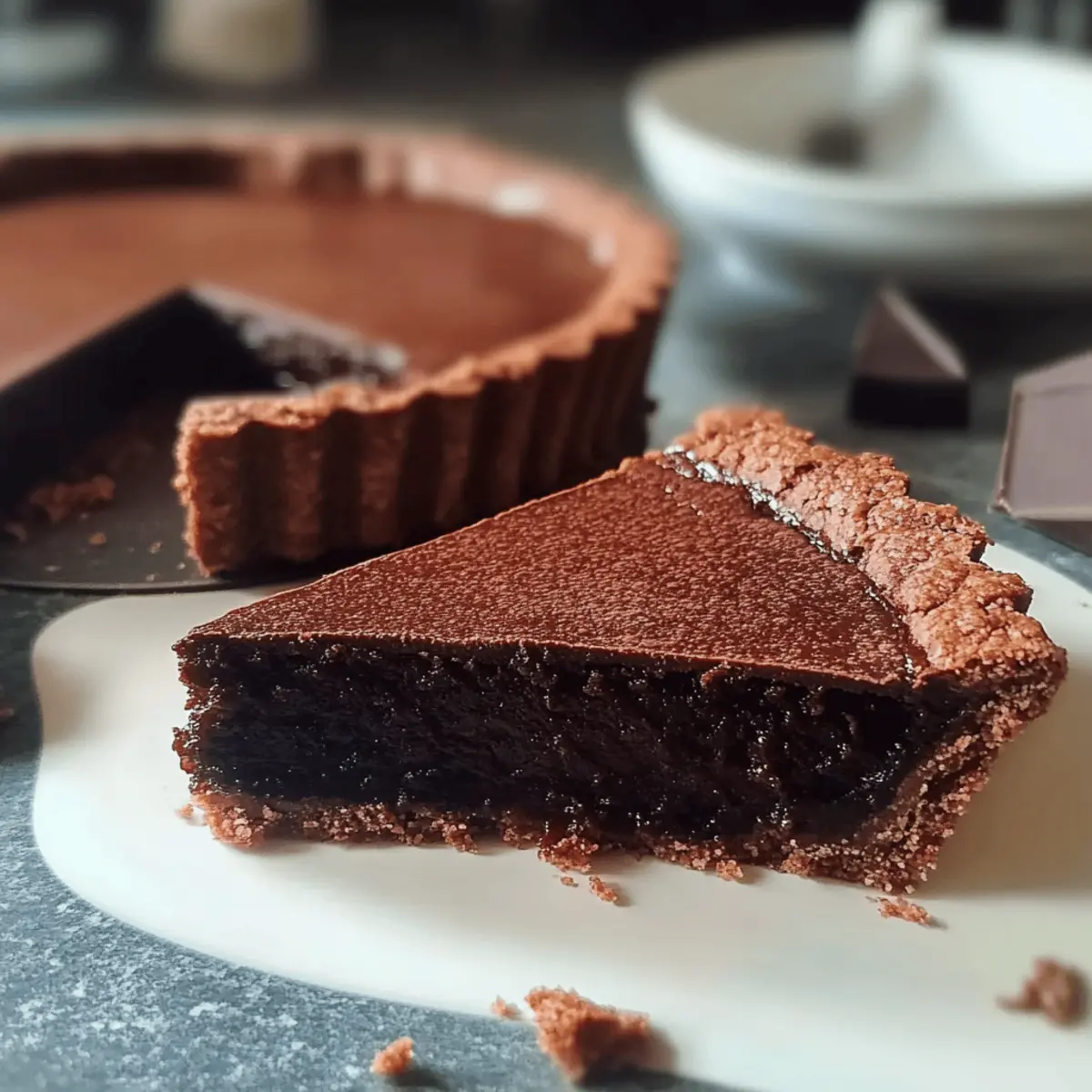 Italian Chocolate Tart