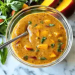 Peach Honey Dijon Balsamic Vinaigrette