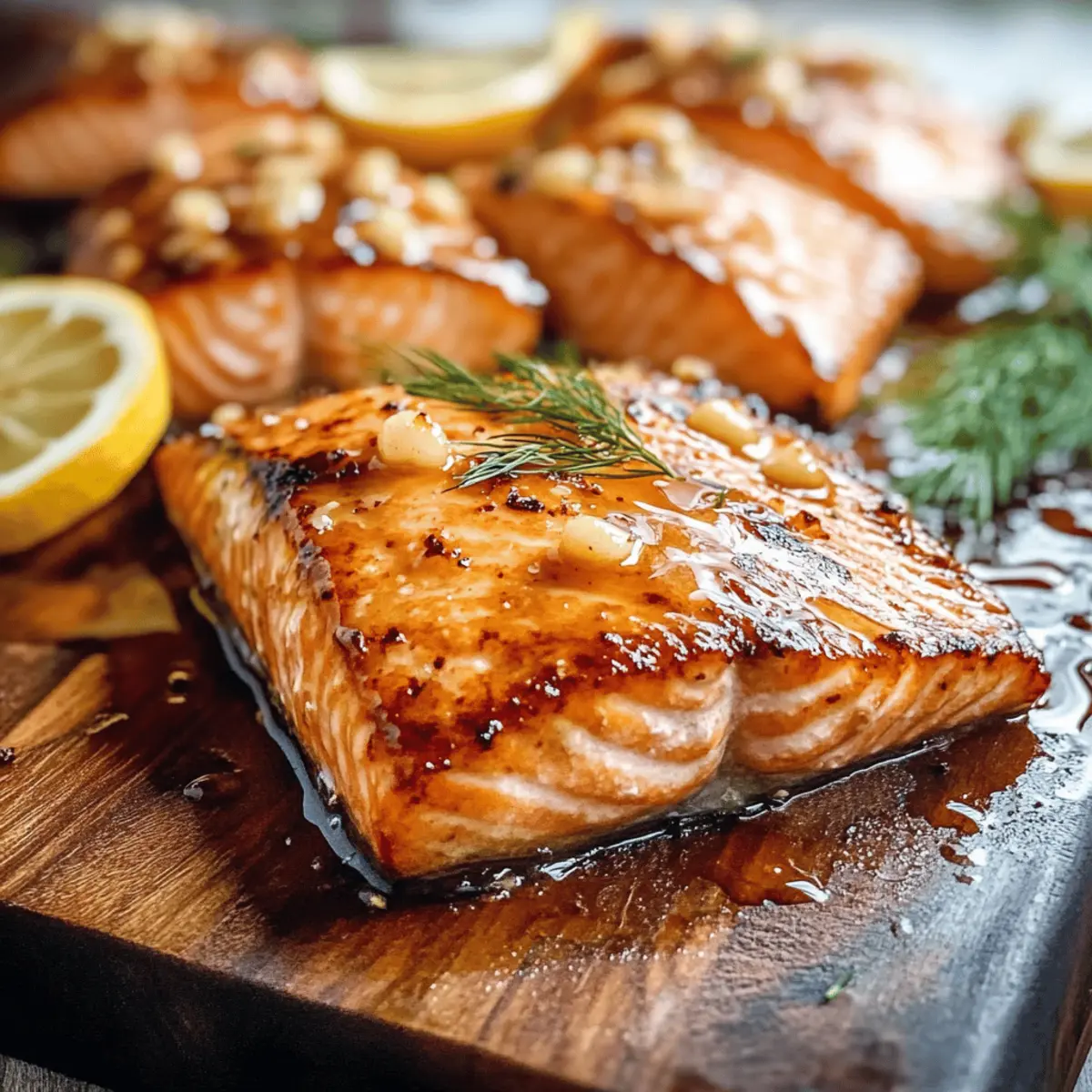 Cedar Plank Grilled Salmon