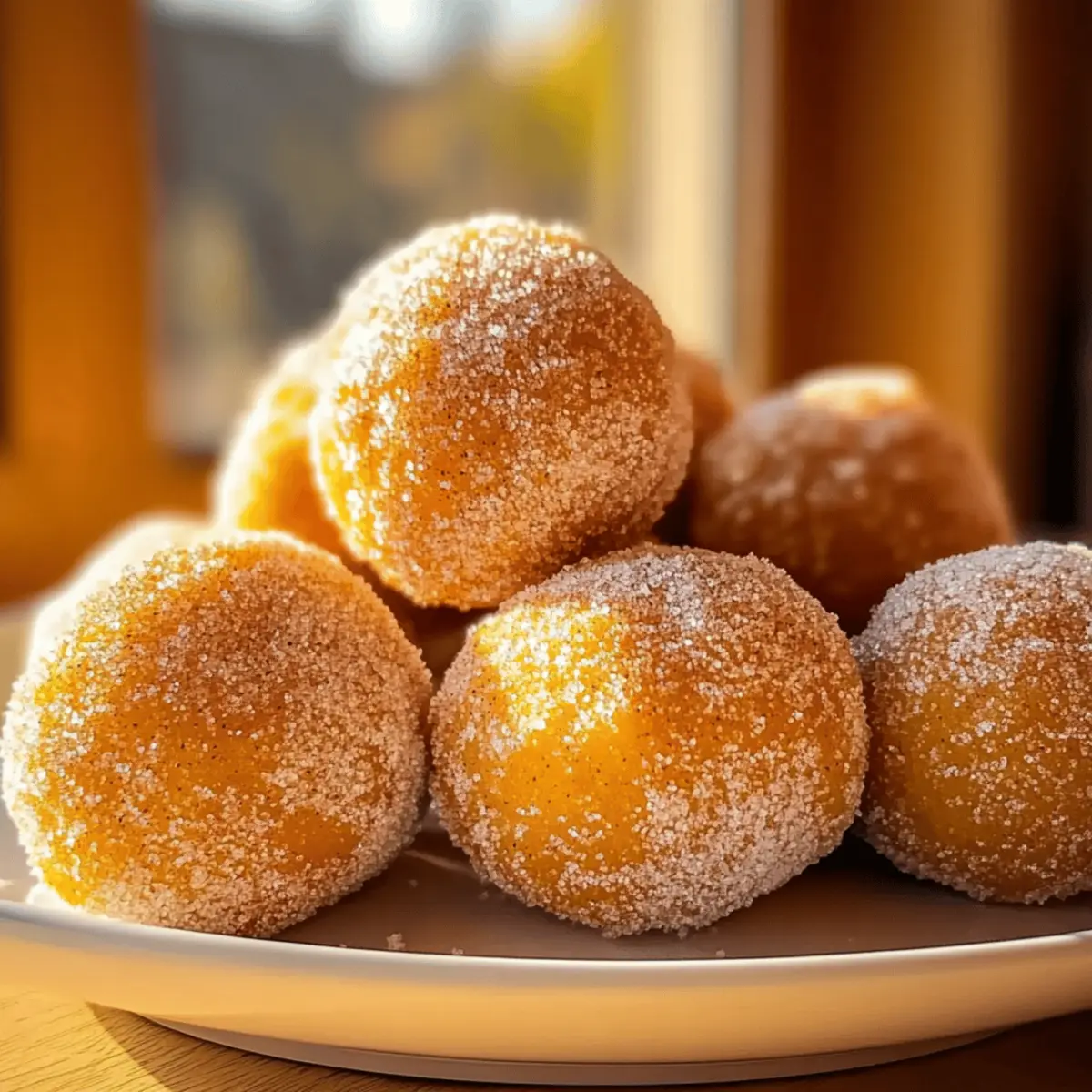 Delicious Baked Pumpkin Donut Holes