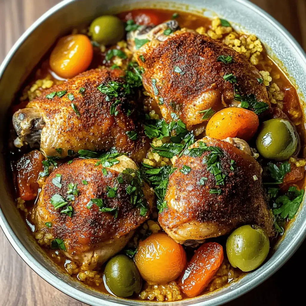 Moroccan Chicken Stew