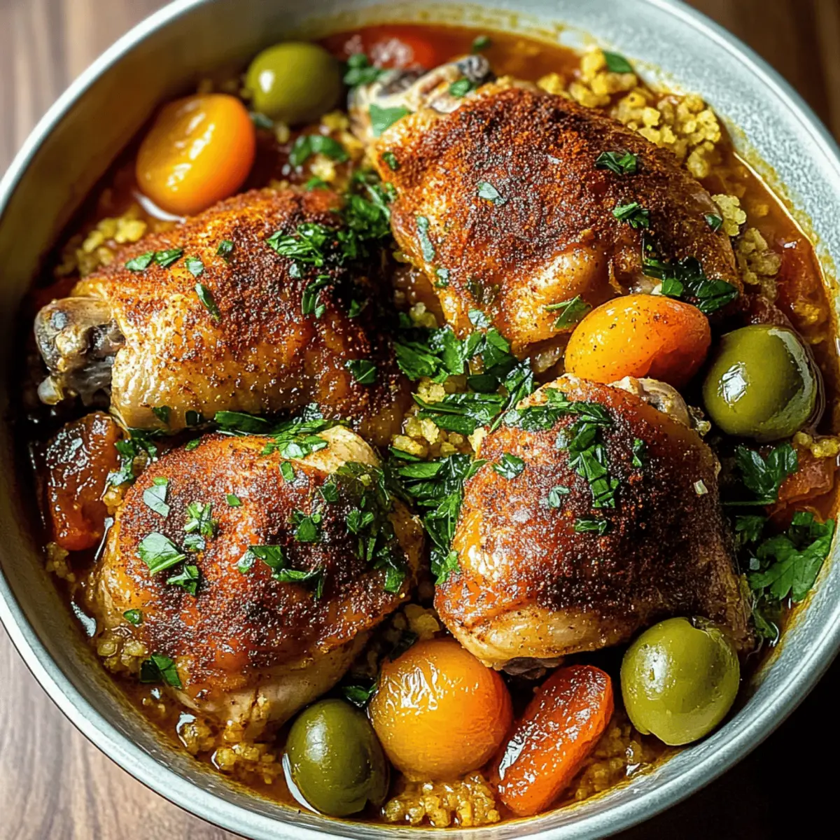 Moroccan Chicken Stew