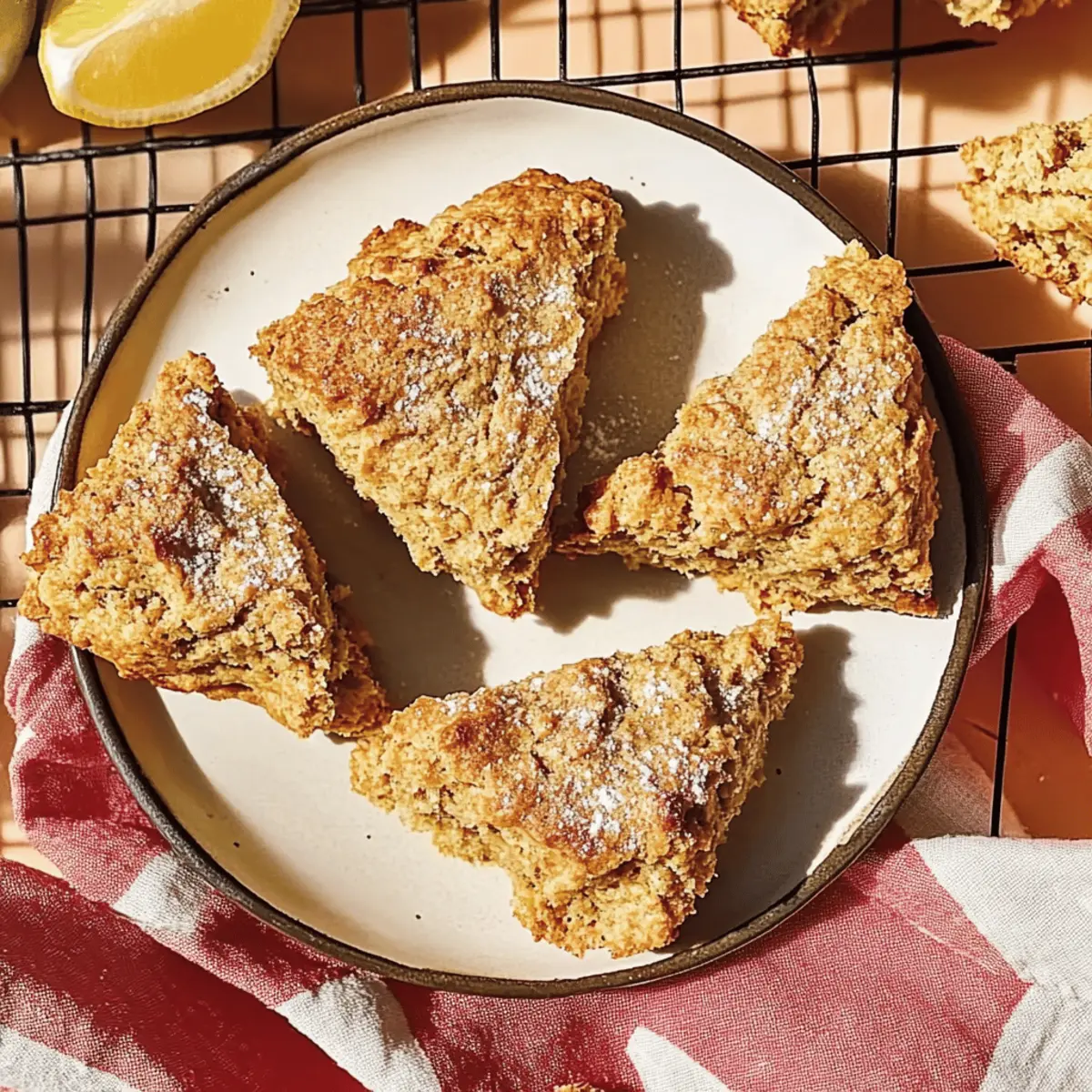 Ginger Scones
