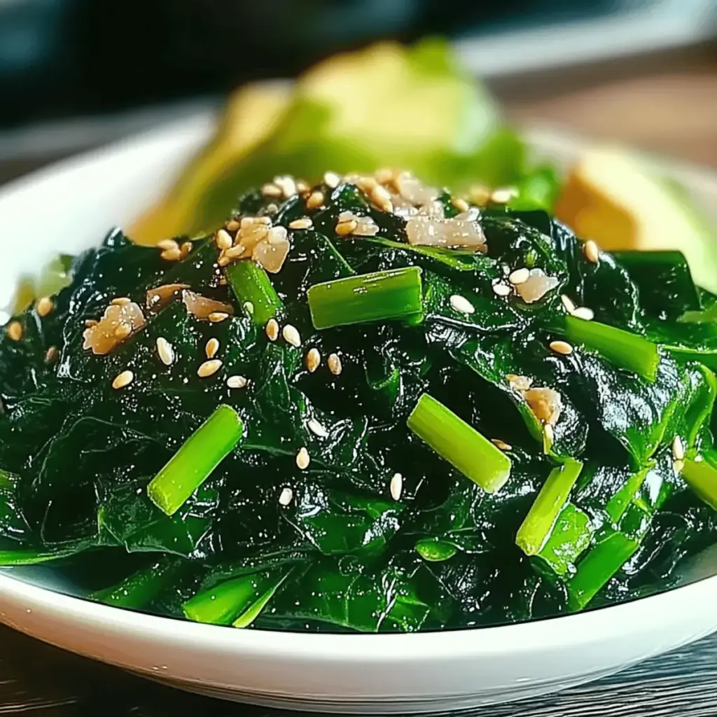 Korean Spinach Salad