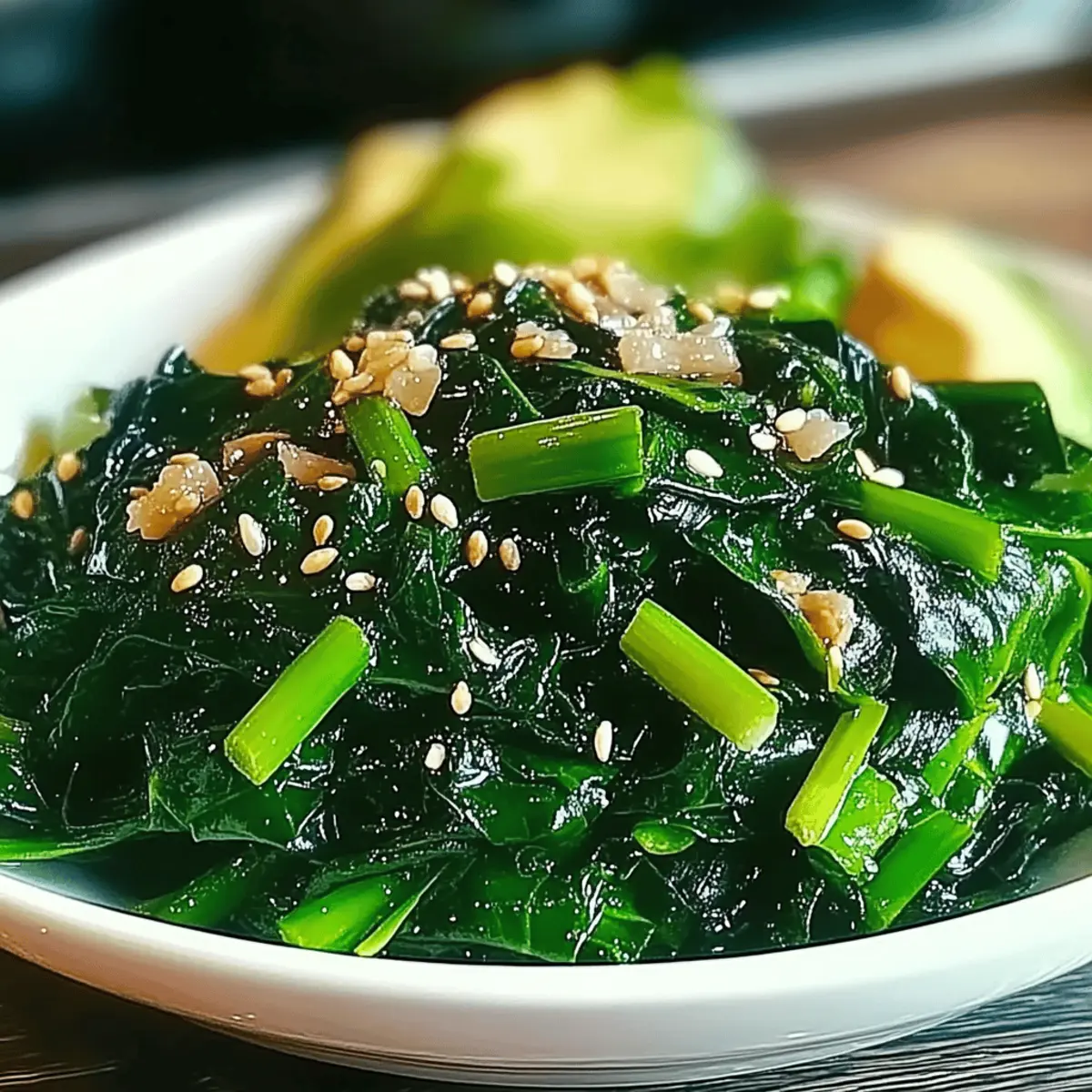 Korean Spinach Salad