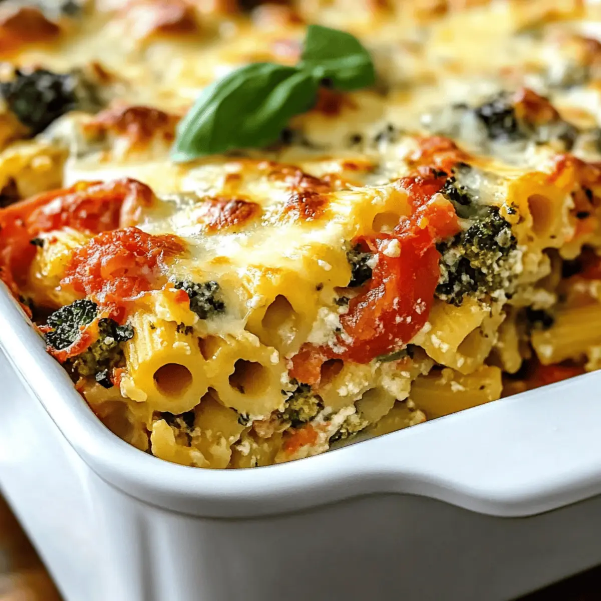 Tasty Mediterranean Vegetable Pasta Bake