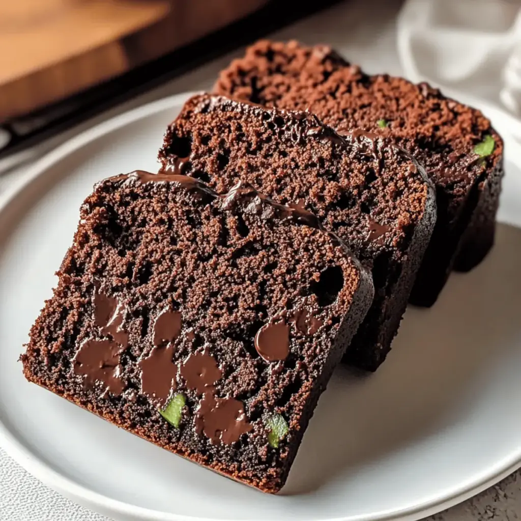 Double Chocolate Cake Mix Zucchini Bread