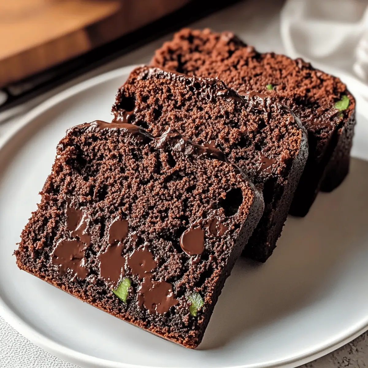 Double Chocolate Cake Mix Zucchini Bread