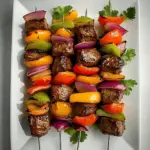 Fajita Steak Kabobs