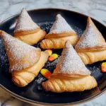 Spooky Crescent Roll Witch Hats – Easy Halloween Treats