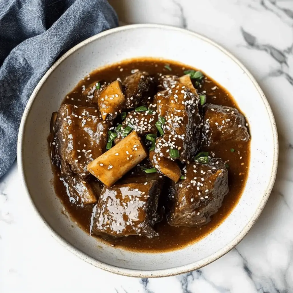 Slow Cooker Korean Short Ribs