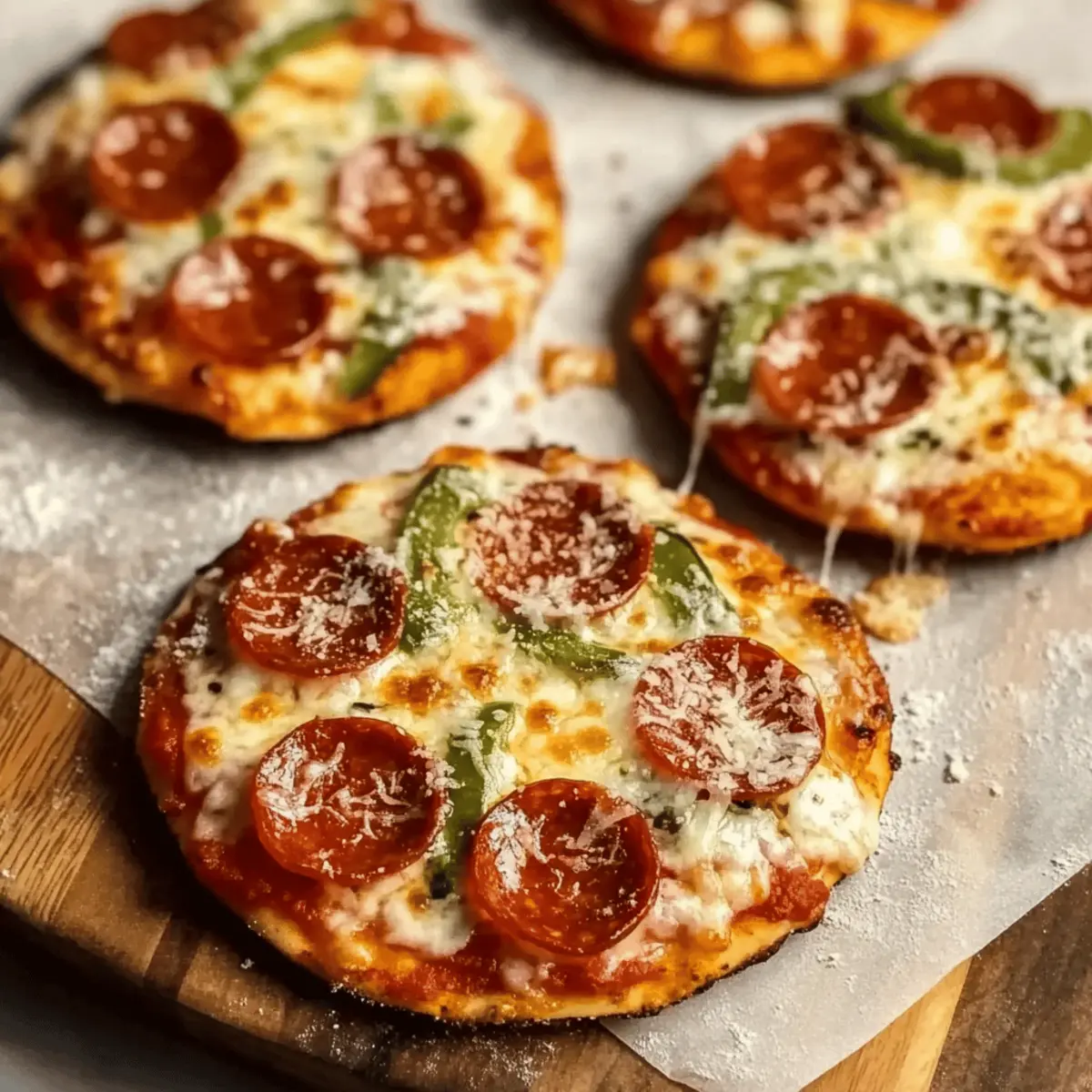 4-Ingredient Mini Pizzas