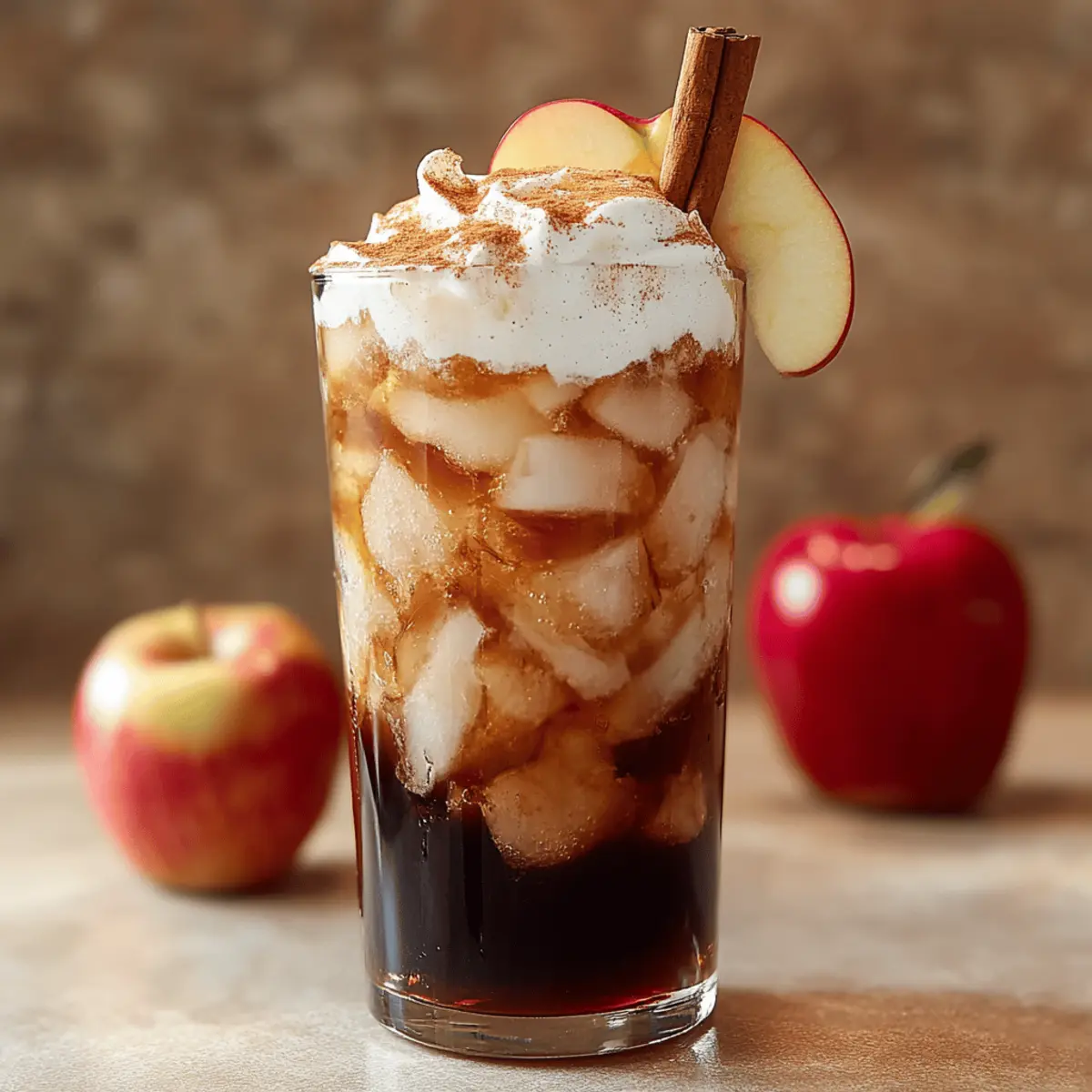 Apple Pie Dirty Soda