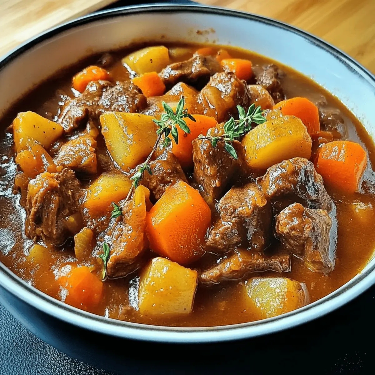 Autumn Harvest Beef Stew