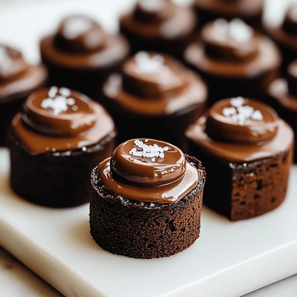 Brownie Petit Fours