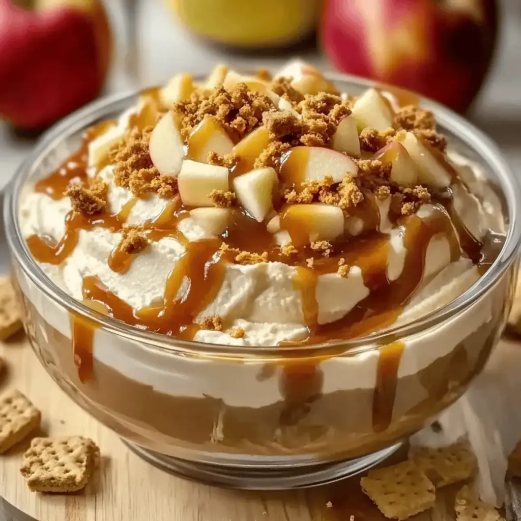 Caramel Apple Cheesecake Dip