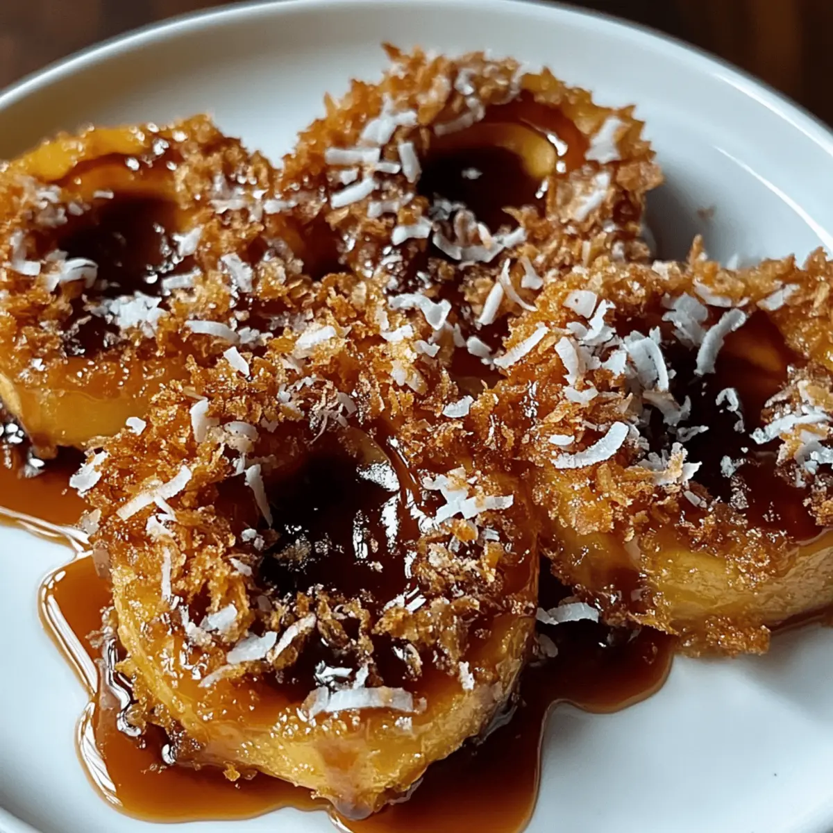 Caramelized Baked Apple Samoas