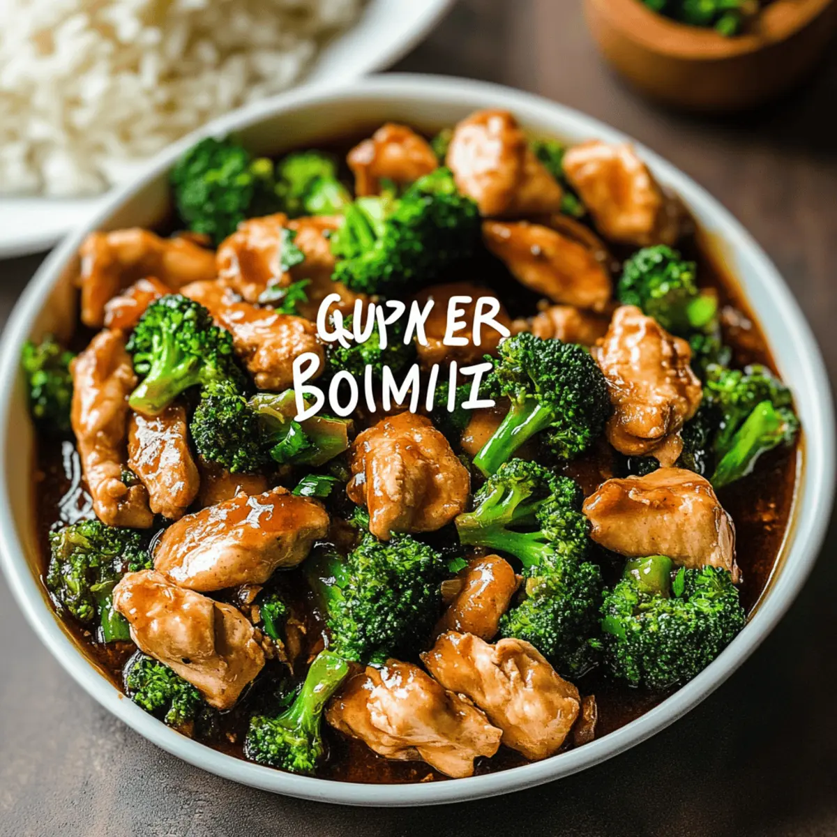 Chinese Chicken and Broccoli Recipe