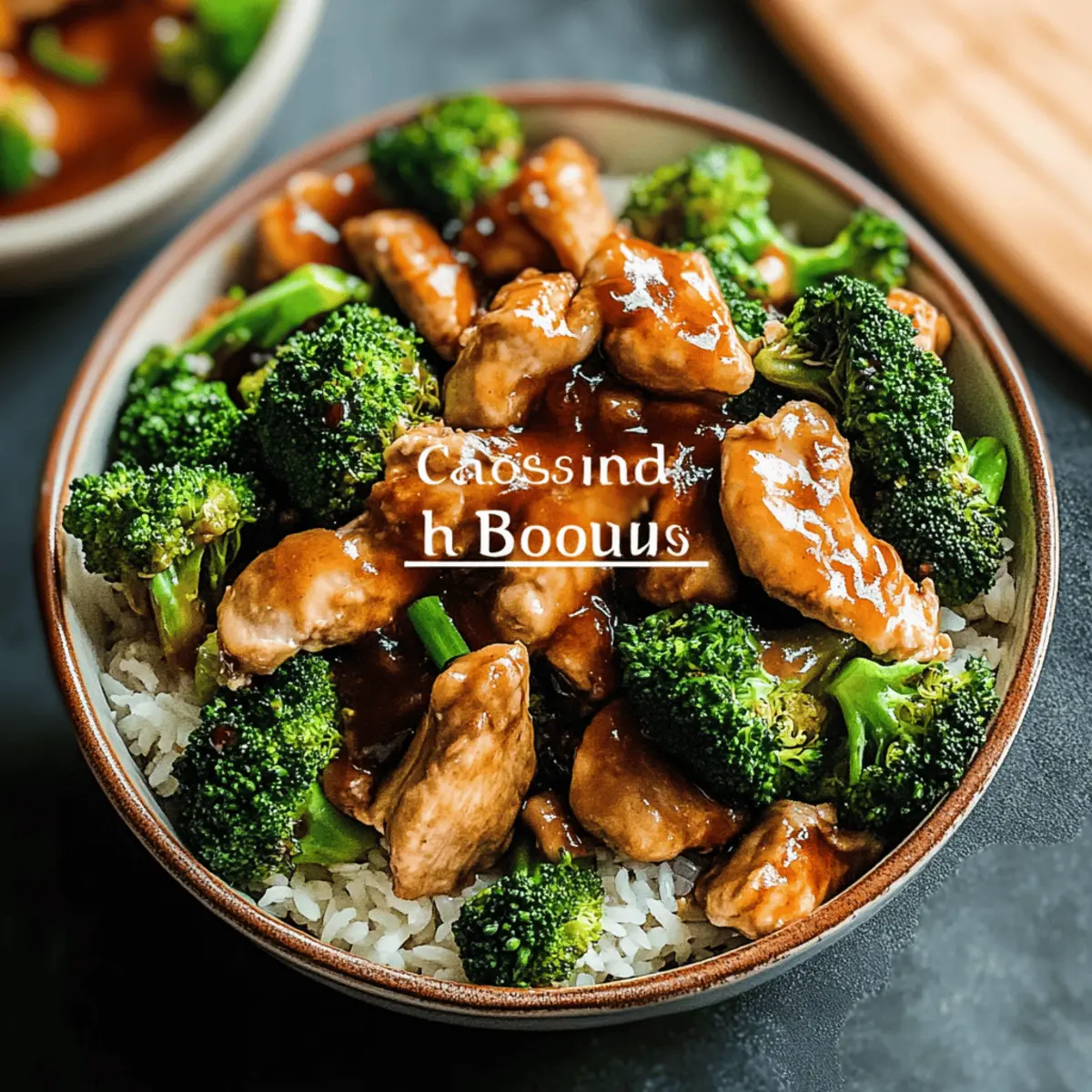Chinese Chicken and Broccoli Recipe