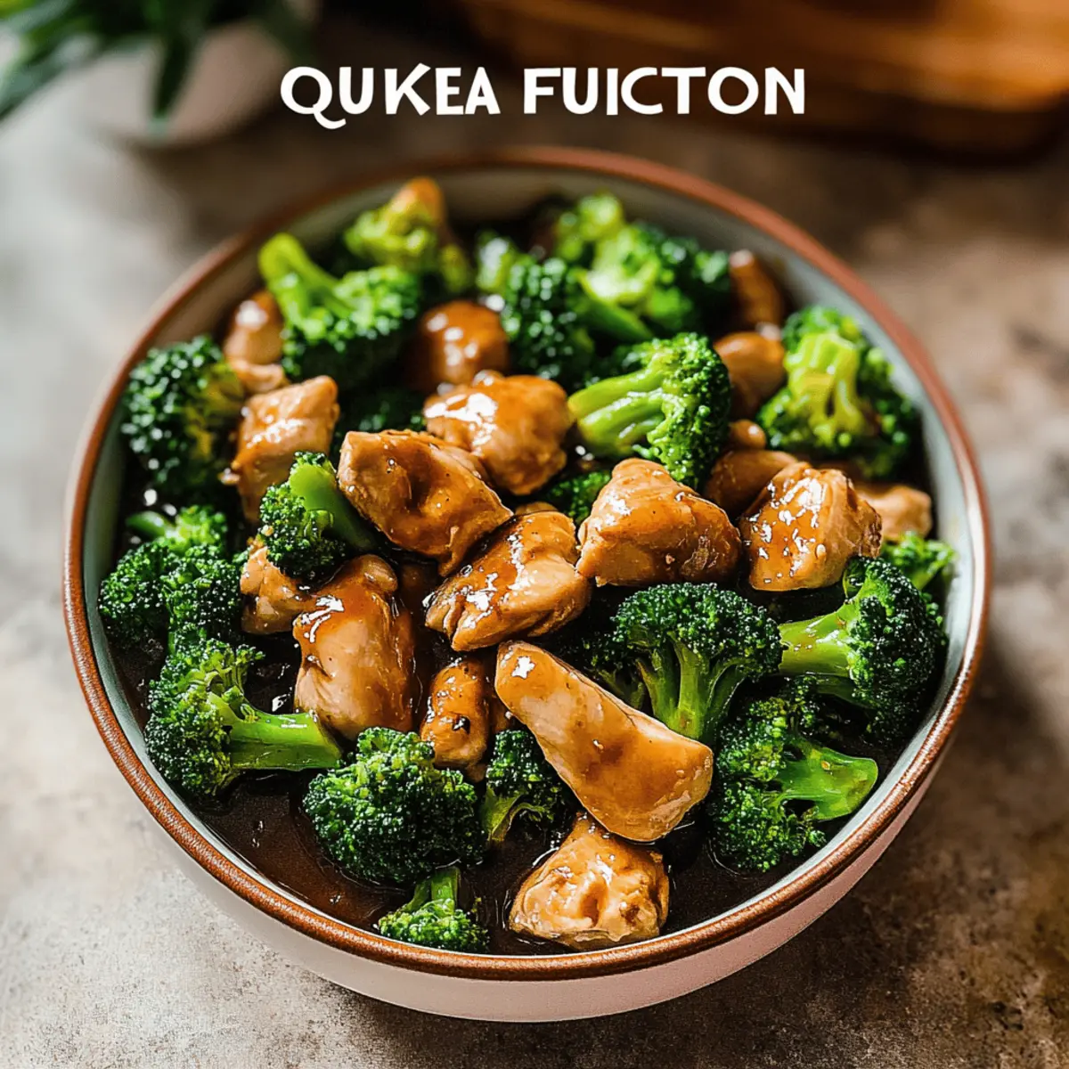 Chinese Chicken and Broccoli Recipe